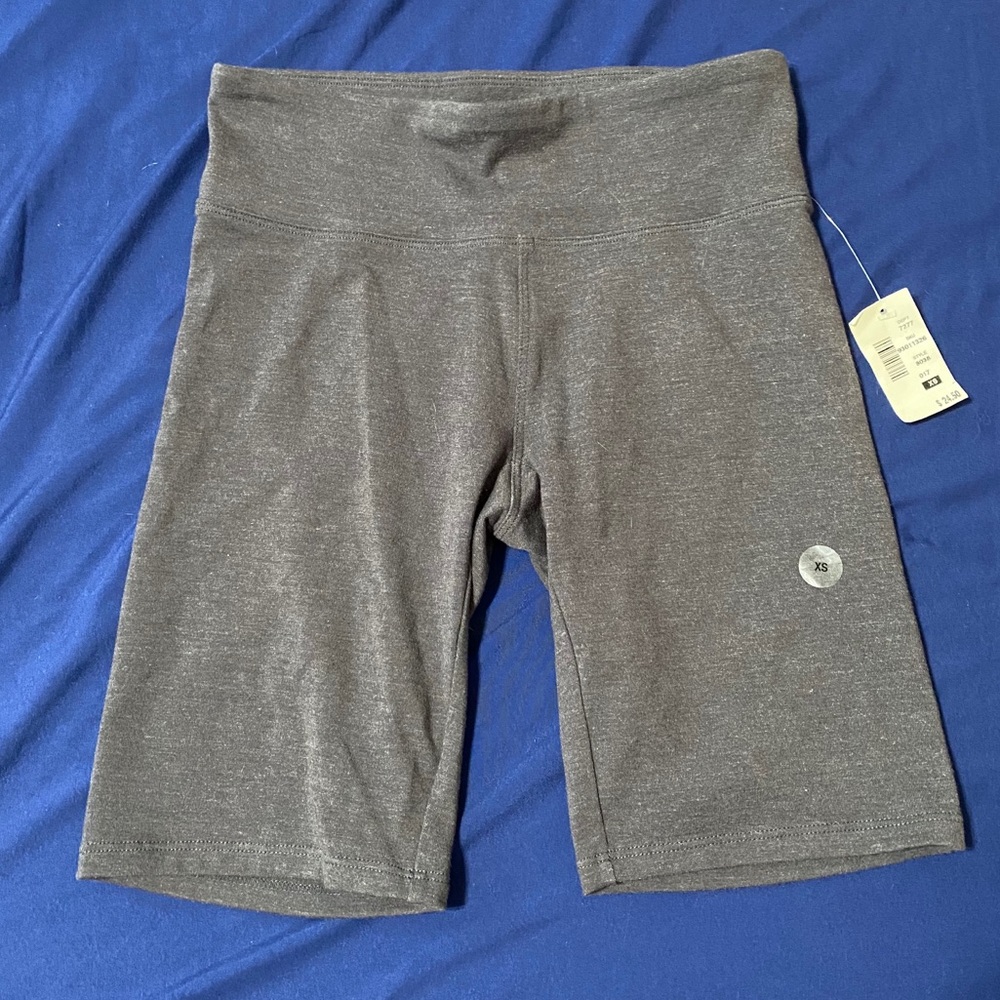 Grey aero biker shorts